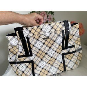 Miche Prima Big Bag Shell Only Robin Plaid Print Faux Leather Retired New in Bag